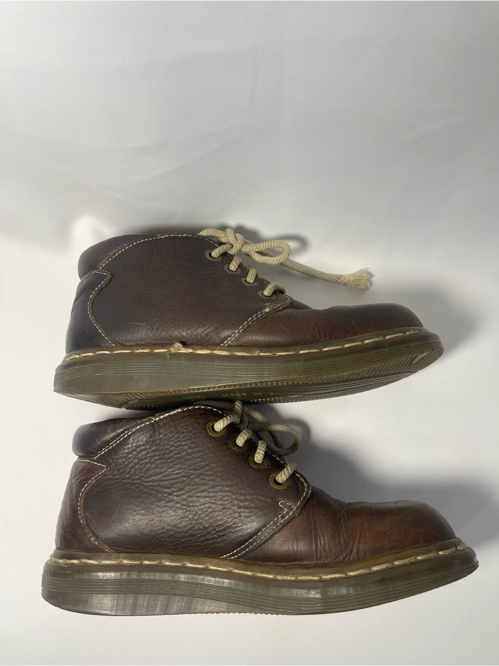 Vintage Dr Martens Chukka Boots 3A08 Brown Made in England